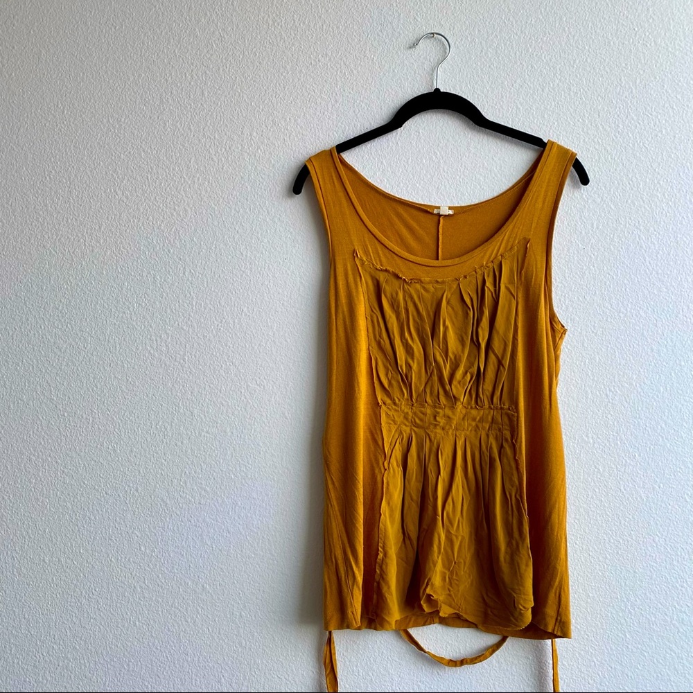 J. Crew Silk Tie Sleeveless Blouse